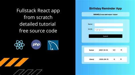 React.JS Projects From Scratch for Beginners