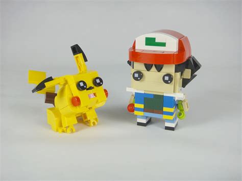 LEGO MOC Ash Ketchum Pikachu From Pokemon By LegoMocBrickheadz ...