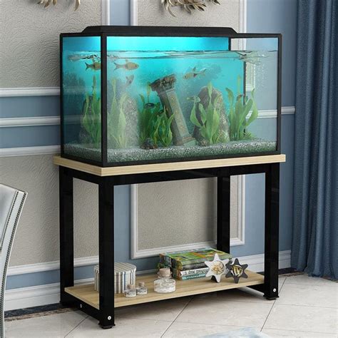 Sparkenzy HD Metal Aquarium Stand | Fish Tank Stand with wooden base — SPARKENZY.COM -SPARTAN ...