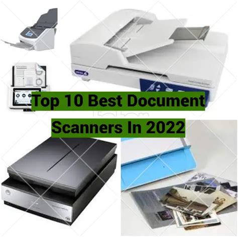 Top 10 Best Document Scanners In 2022 - Techyv.com