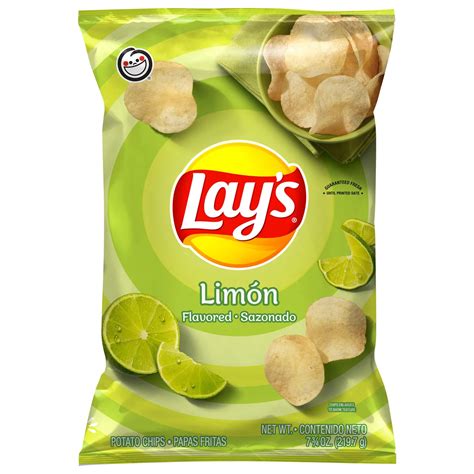 Lay's Limon Potato Chips - Shop Chips at H-E-B