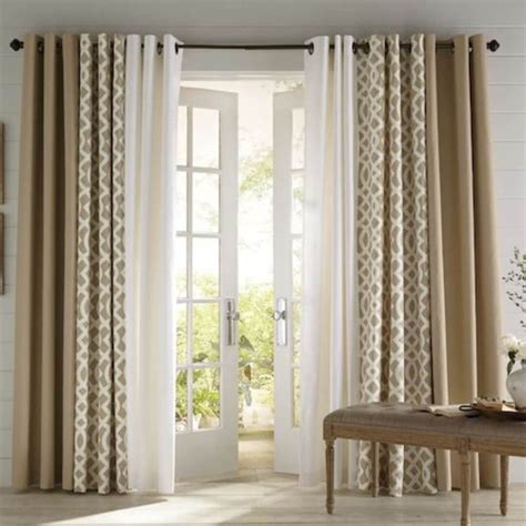 20+30+ Living Room Sliding Door Curtain Ideas