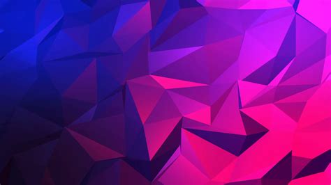 Abstract Polygon Blue Pink Background Motion Background - Storyblocks