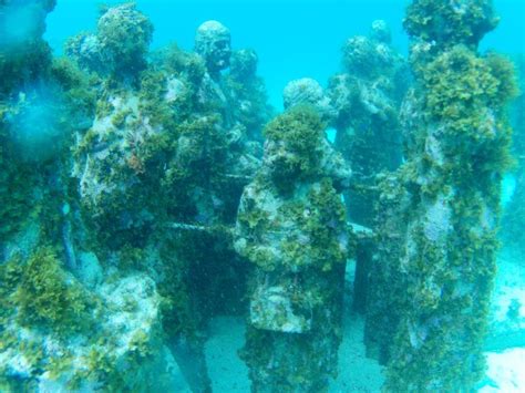 Underwater museum Cancun