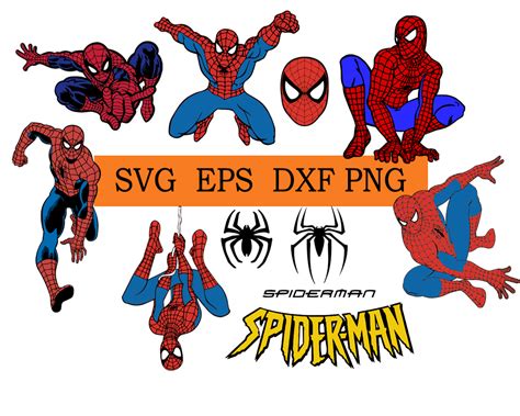 spider boy SVG Clipart Cut Files Silhouette Cameo Svg for Cricut and ...