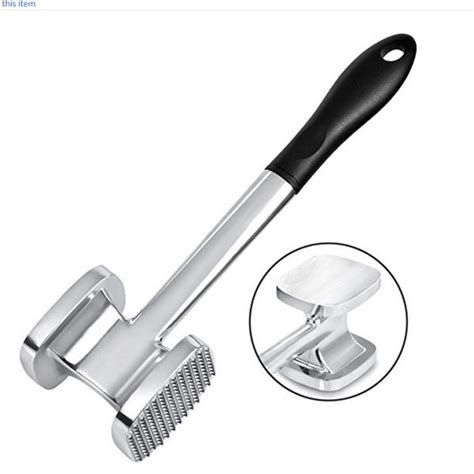 Thor’s Hammer! (FBasics Meat Tenderizer Mallet Kitchen Meat Pounder mallet for Pounding and ...