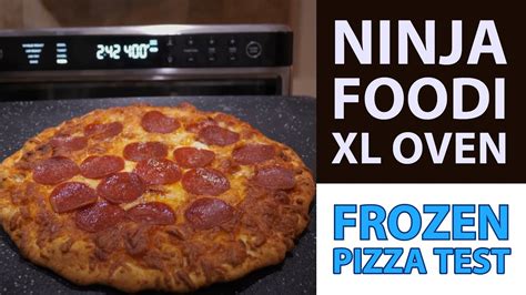 Ninja Foodi XL Oven Frozen Pizza Test - YouTube