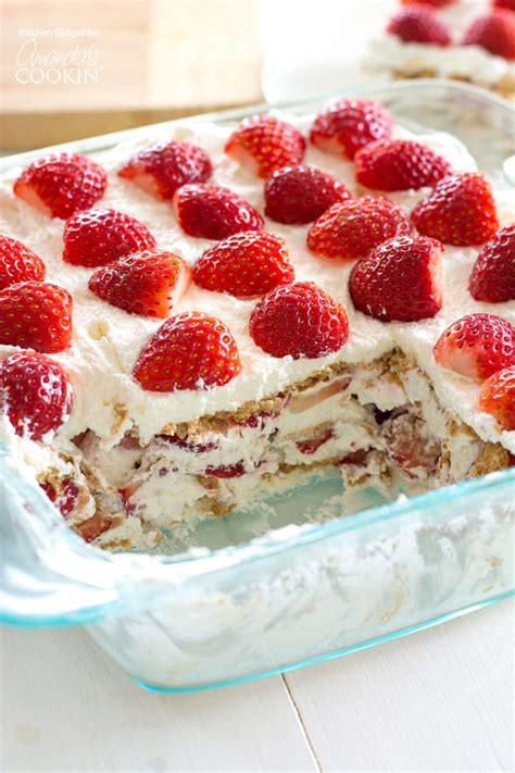 Strawberry Icebox Cake - The Best Blog Recipes