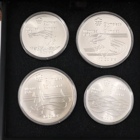 Collection of Canadian Commemorative Olympic Silver Coins | EBTH