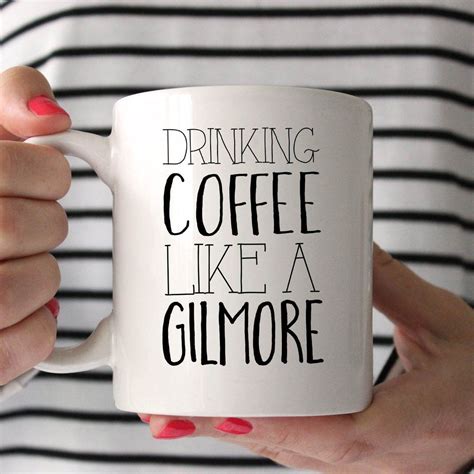 Gilmore Girls Drinking Coffee Like A Gilmore 11oz Mug Gifts | Mugs, Coffee drinks, Coffee