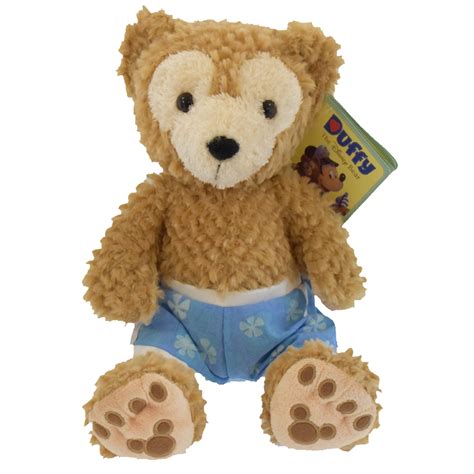 Disney Duffy Bear Plush - Aulani Resort - 12" Let's go swimming