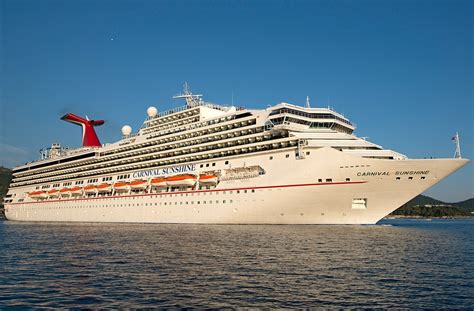 Carnival Sunshine Cruise Ship - 2024 / 2025 - Family Cruises