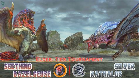 Silver Rathalos VS Seething Bazelgeuse Turf War Deathmatch | Elder Tier Tournament MH Sunbreak ...