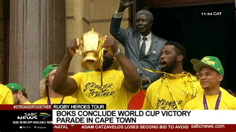 RWC Trophy tour | SA Rugby planning additional Boks visits - YouTube