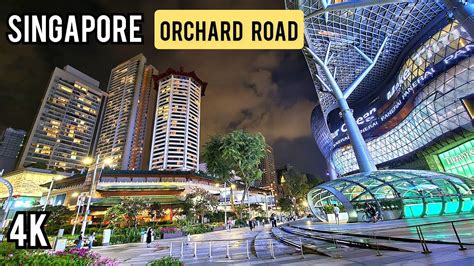 Singapore Orchard Road | Singapore Most Famous Shopping Street - YouTube