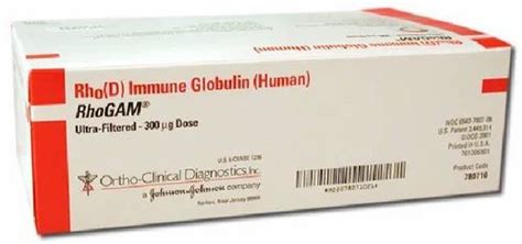 Rh-immune Globulin Rhogam 300 Mcg Injection, Packaging Type: Pre-filled Syringe at Rs 1750/piece ...