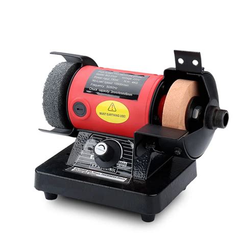 Mini Bench Grinder Electric Versatility Grinding Machine 3mm Chuck Variable Speed Rotary Tool ...