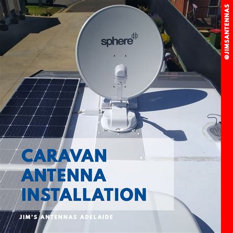 Caravan Antenna Installation! | Jim's Antennas