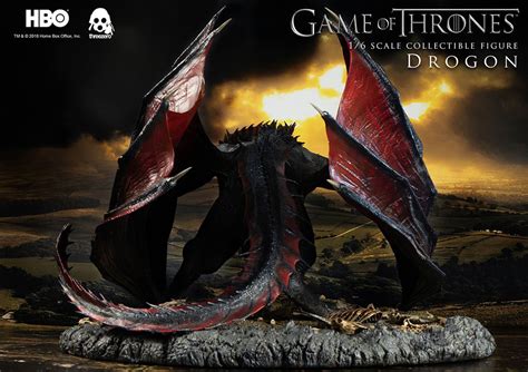 Threezero's Game of Thrones Drogon Statue Will Incinerate Your Wallet