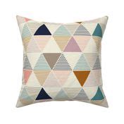 Modern Geometric - Vintage Fabric | Spoonflower