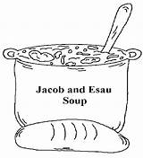 Jacob And Esau Sunday School Lesson sketch template