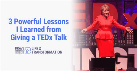 3 Powerful Lessons I Learned from Giving a TEDx Talk