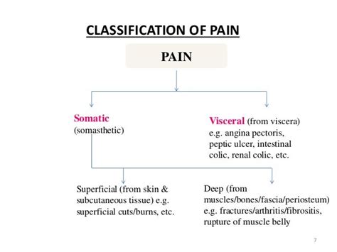 Approach & evaluation of patient with somatic pain