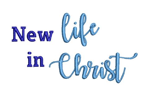 New Life in Christ · Creative Fabrica