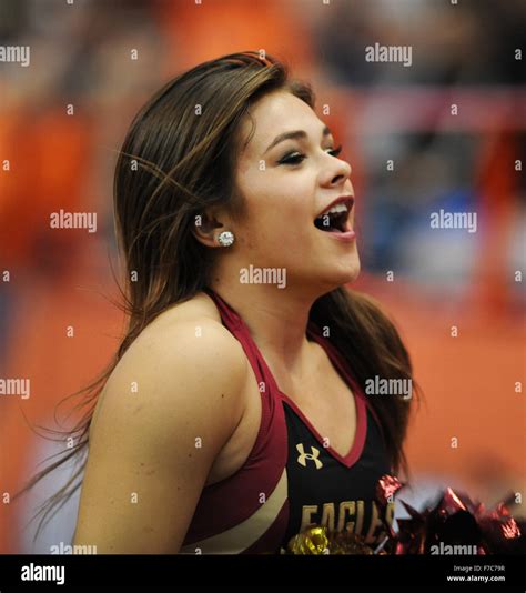 Boston college cheerleaders hi-res stock photography and images - Alamy