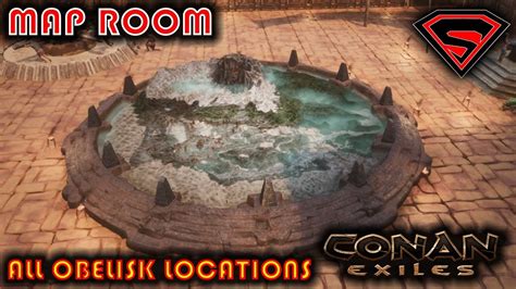 Conan Exiles Obelisk Locations Map - Maps Model Online