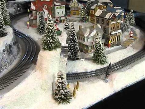 Lionel Polar Express Custom Layout at Len's Train Shop part 2 In Action - YouTube