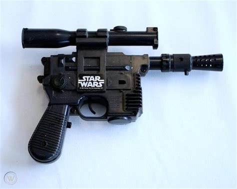 VINTAGE HAN SOLO BLASTER ORIGINAL 1978 STARWARS | #77068399