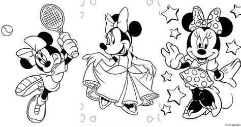 25 Free Minnie Mouse Coloring Pages for Kids and Adults