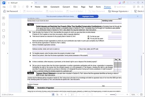 for How to Fill in IRS Form 8283