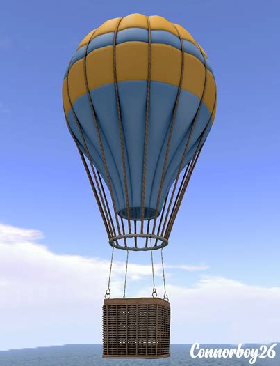 Second Life Marketplace - brocante. hot air balloon gacha / neon