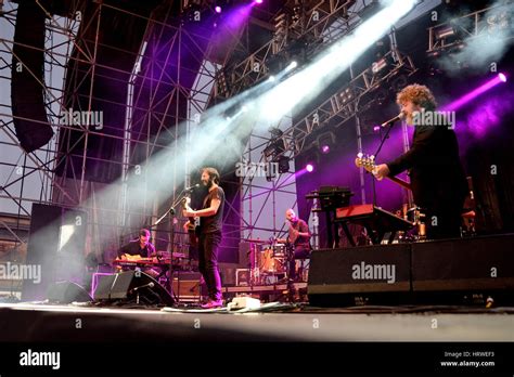 VALENCIA, SPAIN - APR 4: Standstill (band) performs at MBC Fest on ...