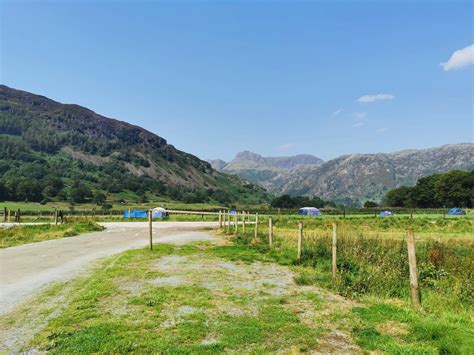 Baysbrown Farm Campsite in Great Langdale, Lake District - Rock and Roll Pussycat