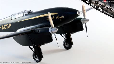 de Havilland DH.88 Comet "Black Magic" - 1/48 Mikro-Mir : r/modelmakers