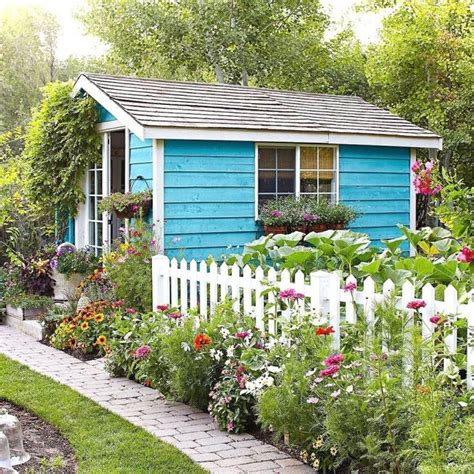 40 Awesome Garden Shed Design Ideas | Backyard sheds, Cottage garden, Better homes and gardens