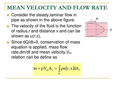 Flow Rate Equals Velocity Times Area