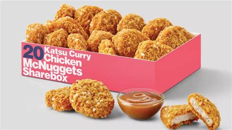 McDonald’s is launching limited edition Katsu Curry Chicken Nuggets!