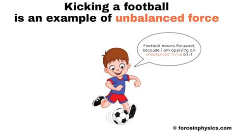 Unbalanced Forces Examples