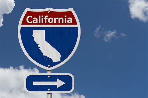 What States Border California? - WorldAtlas