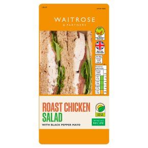 Waitrose Roast Chicken Salad Sandwich | Waitrose & Partners