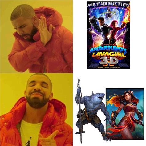 The original sharkboy and lavagirl : r/mythologymemes