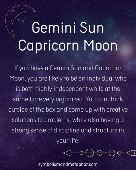 12 Gemini Sun Capricorn Moon Personality Traits