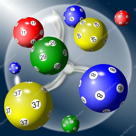 Lottery balls — Stock Photo © eteimaging #9043560