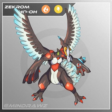 Ho-Oh x Zekrom: Black Rainbow by Anzrail on DeviantArt