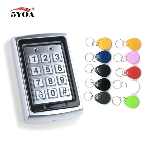 Waterproof Metal Rfid Access Control Keypad With 1000 Users+ 10 Key ...