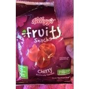 Kellogg's Fruity Snacks, Cherry: Calories, Nutrition Analysis & More | Fooducate